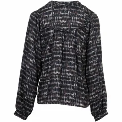 Online ZbyZ Dame Bluse - Navy Combo