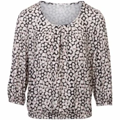 New ZbyZ Dame Bluse Plus Size - Rosa