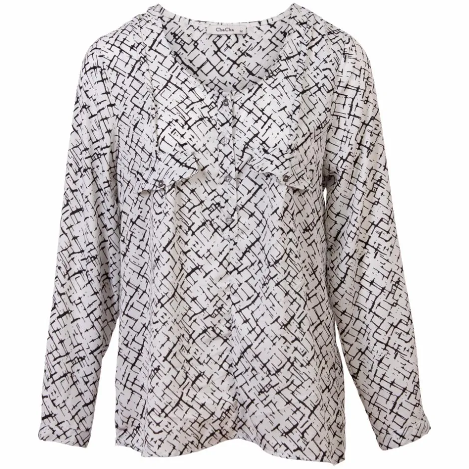 Discount ZbyZ Dame Bluse Plus Size - B-34