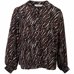Online ZbyZ Dame Bluse Plus Size - Animal