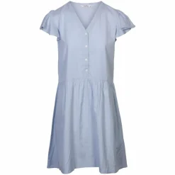 Clearance ZbyZ Dame Kjole Plus Size - Blue