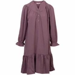 Online ZbyZ Dame Kjole Plus Size - Plum
