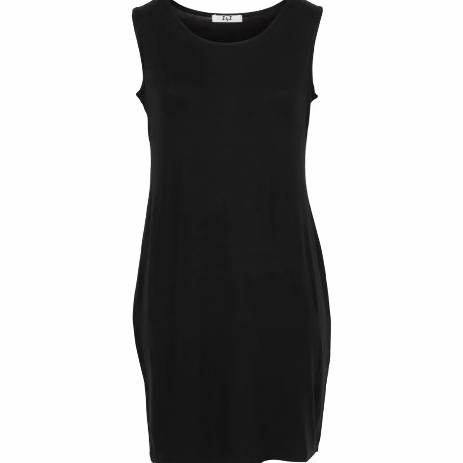 ZbyZ Dame Underkjole Plus Size - Black