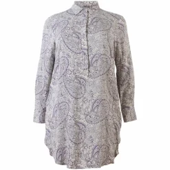 Discount ZbyZ Etty Dame Tunika Plus Size - Purple