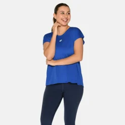 Zebdia Dame Trænings t-shirt - Cobalt