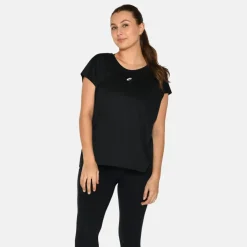 Hot Zebdia Dame Trænings t-shirt - Black