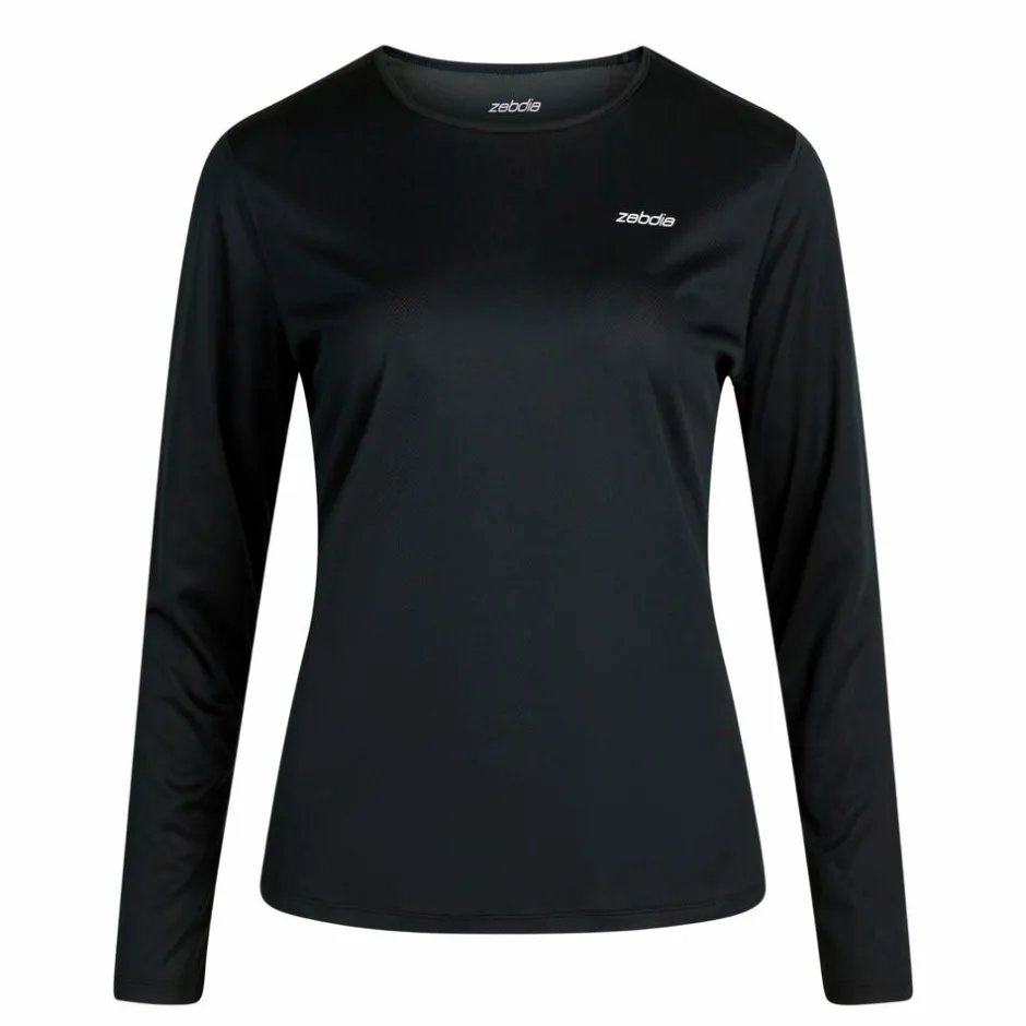 Sale Zebdia Dame Træningstrøje - Black